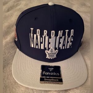Fanatics Toronto Maple Leafs Blue and Black Cap